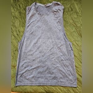 Mens blue Lululemon tank